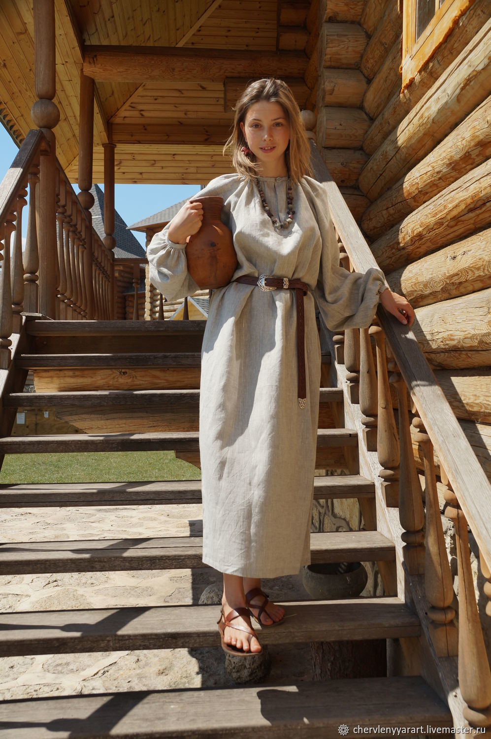 Girls in Slavic costumes in Bien Hoa